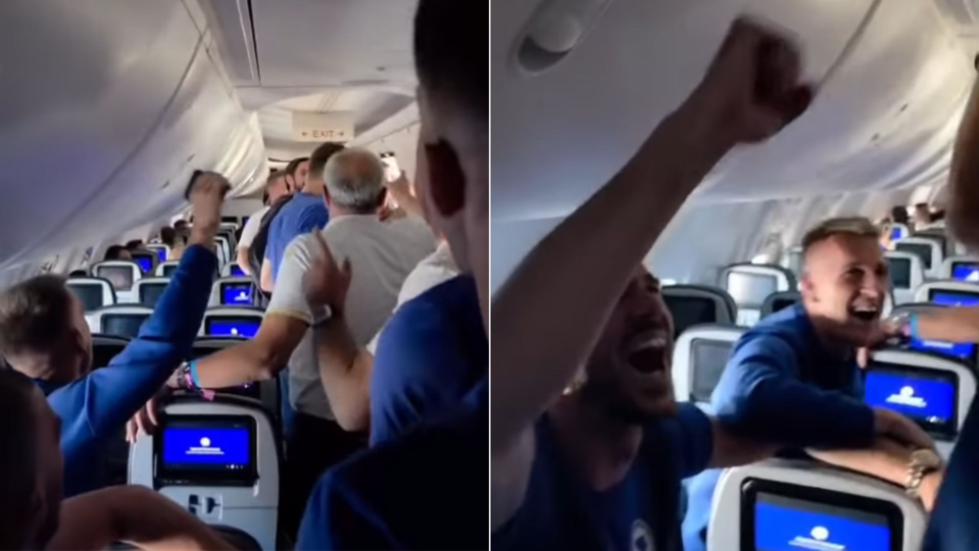 Zmajevi zapjevali u avionu nakon historijskog uspjeha, odjekivala pjesma 'Prokleta je Amerika'!